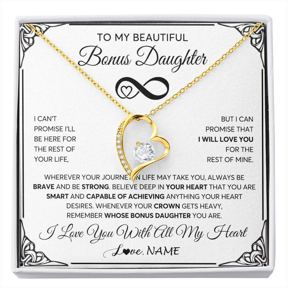 Personalized To My Beautiful Granddaughter Necklace for Women From Grandma Grandpa Love You Granddaughter Birthday Christmas Customized Gift Box Message Card