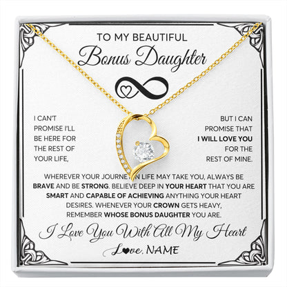 Personalized To My Beautiful Granddaughter Necklace for Women From Grandma Grandpa Love You Granddaughter Birthday Christmas Customized Gift Box Message Card