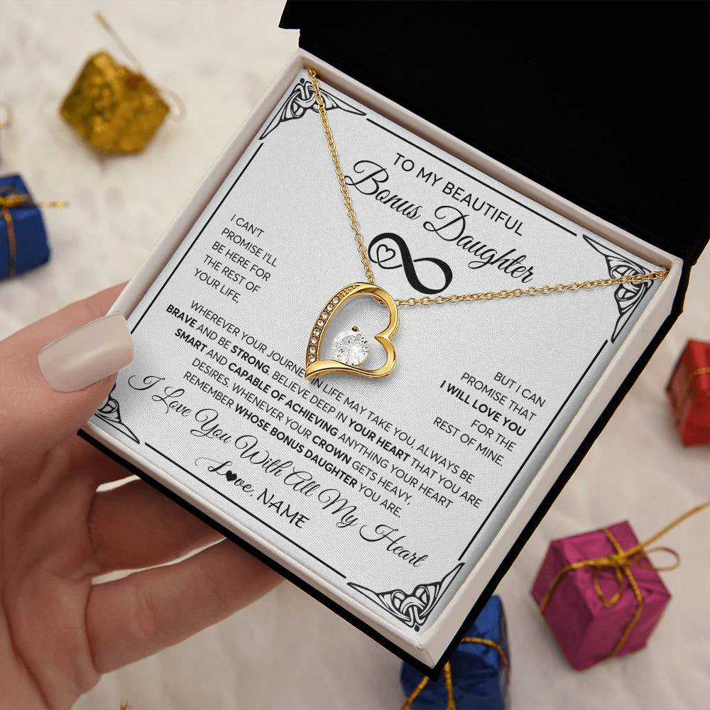Personalized To My Beautiful Granddaughter Necklace for Women From Grandma Grandpa Love You Granddaughter Birthday Christmas Customized Gift Box Message Card