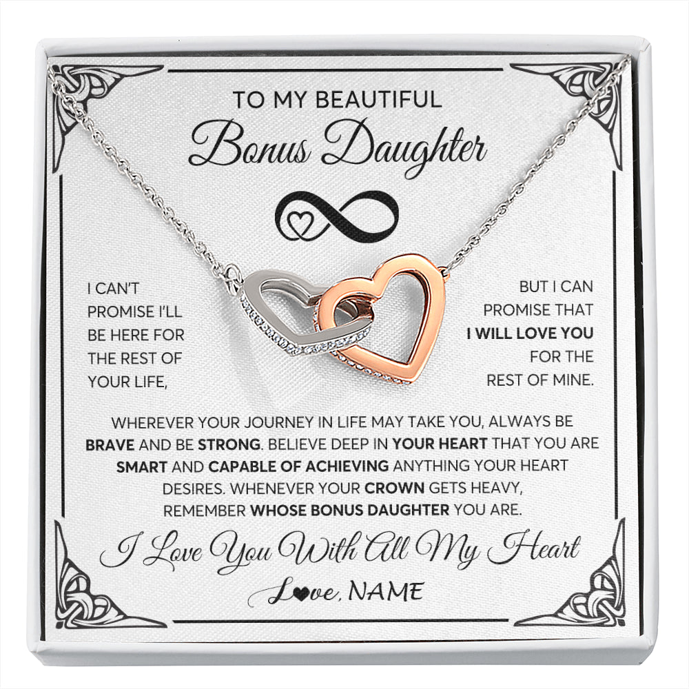 Personalized To My Beautiful Granddaughter Necklace for Women From Grandma Grandpa Love You Granddaughter Birthday Christmas Customized Gift Box Message Card