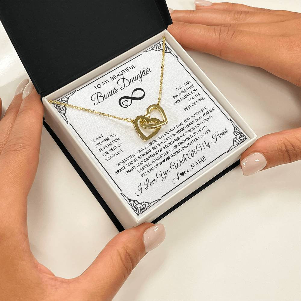 Personalized To My Beautiful Granddaughter Necklace for Women From Grandma Grandpa Love You Granddaughter Birthday Christmas Customized Gift Box Message Card