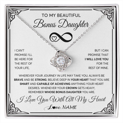 Personalized To My Beautiful Granddaughter Necklace for Women From Grandma Grandpa Love You Granddaughter Birthday Christmas Customized Gift Box Message Card