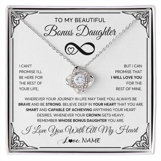 Personalized To My Beautiful Granddaughter Necklace for Women From Grandma Grandpa Love You Granddaughter Birthday Christmas Customized Gift Box Message Card