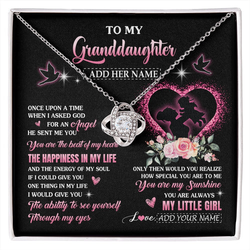 Personalized To My Granddaughter From Grandma Nana Necklace Once Upon A Time Birthday Graduation Gifts For Granddaughter Gifts Christmas Gift Box Message Card