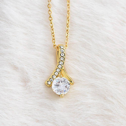 Personalized To My Granddaughter I Love You Forever Necklace From Grandma Grandpa Wolf Granddaughter Birthday Gifts Graduation Christmas Gift Box Message Card