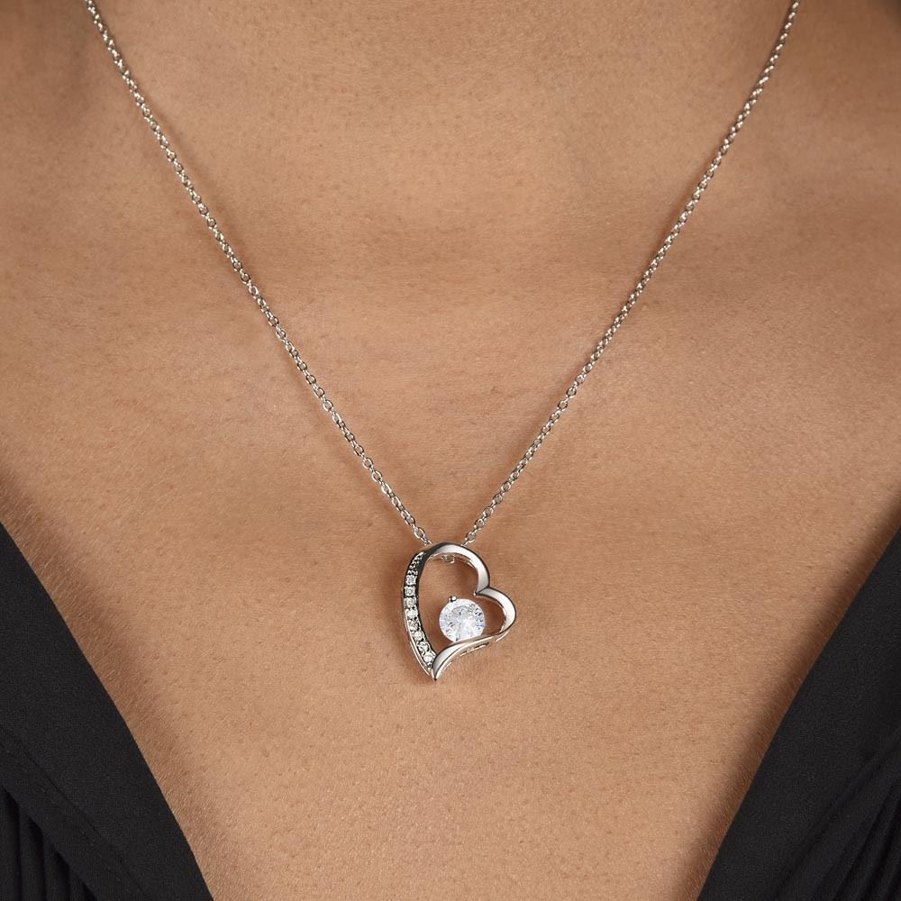 Personalized To My Granddaughter Necklace From Grandma Papa Always Keep Me in Your Heart Granddaughter Birthday Christmas Customized Gift Box Message Card